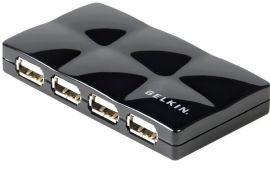 Акція на USB Хаб Belkin Plus Black (7 портов) від MOYO
