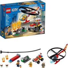 Акция на LEGO 60248 City Fire Пожарный спасательный вертолёт от MOYO