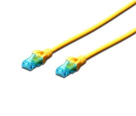 Акція на Патч-корд DIGITUS CCA CAT 5e UTP, 1м, AWG 26/7, PVC, желтый від MOYO