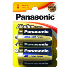Акция на Батарейки PANASONIC LR20 Alkaline Power 1x2 шт. от Foxtrot