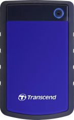 Акция на Жесткий диск TRANSCEND 2.5" USB 3.1 StoreJet 1TB серия H Blue (TS1TSJ25H3B) от MOYO