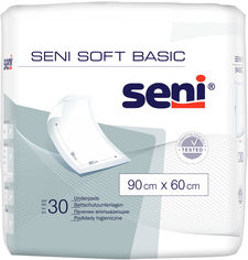 Акция на Одноразовые пеленки Seni Soft Basic 60х90 см 30 шт (5900516692315) от Rozetka
