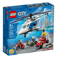 Акция на LEGO 60243 City Police Погоня на полицейском вертолёте от MOYO