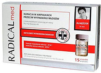 Акция на Комплекс в ампулах против выпадения волос для мужчин Farmona Radical Med 15 ампул x 5 мл (5902082210290) от Rozetka