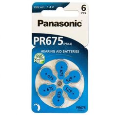 Акція на Батарейка Panasonic PR-675H BLI 6 (PR-675H/6LB) від MOYO