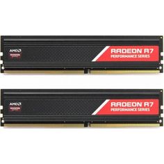 Акция на Память для ПК AMD DDR4 2400 16GB KIT (8GBx2) Heat Shield (R7S416G2400U2K) от MOYO