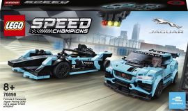 Акція на Конструктор LEGO Speed Champions Formula E Panasonic Jaguar Racing GEN2 car & Jaguar I-PACE eTROPHY 565 деталей (76898) від Rozetka UA