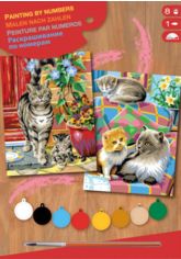 Акция на Набор для творчества Sequin Art PAINTING BY NUMBERS JUNIOR-PAIRS Cats (SA0213) от MOYO