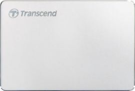 Акція на Жесткий диск TRANSCEND StoreJet 2.5 USB 3.1/Type-C 1TB Silver (TS1TSJ25C3S) від MOYO