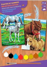 Акція на Набор для творчества Sequin Art PAINTING BY NUMBERS JUNIOR-PAIRS Horses (SA0215) від MOYO