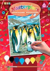 Акция на Набор для творчества Sequin Art PAINTING BY NUMBERS JUNIOR Penguins (SA0033) от MOYO