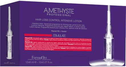 Акция на Лосьон в ампулах Farmavita Amethyste Stimulate Intensive Lotion для стимулирования роста волос 8 мл x 12 шт (8022033016188) от Rozetka UA
