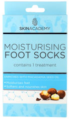 Акция на Увлажняющие носочки для ног Skin Academy Macadamia Nut 1 пара (5031413989946) от Rozetka UA