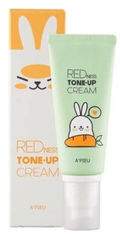 Акція на Выравнивающая крем-база против покраснений A'pieu Redness Tone up Cream Red Carrot 65 г (8809581471320) від Rozetka UA