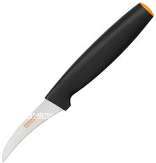 Акція на Кухонный нож Fiskars Functional Form для овощей 7 см Black (1014206) від Rozetka UA