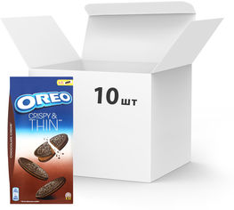 Акція на Упаковка печенья Oreo тонкого с какао и кремовой начинкой из какао 192 г х 10 шт (7622210627612) від Rozetka UA