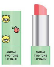 Акция на Двухцветный бальзам для губ Skin79 Animal Two-Tone Lip Balm Peach Cat 3.8 г (8809393404349) от Rozetka UA