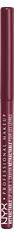 Акція на Карандаш для губ NYX Professional Makeup Mechanical Pencil Lip 16 Plum 0.31 г (800897143589) від Rozetka UA