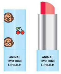 Акция на Двухцветный бальзам для губ Skin79 Animal Two-Tone Lip Balm Cherry Monkey 3.8 г (8809393404332) от Rozetka UA
