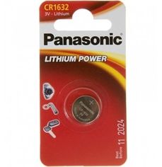 Акція на Батарейка Panasonic CR 1632 BLI 1 Lithium (CR-1632EL/1B) від MOYO