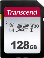 Акция на Transcend 300S SDXC 128GB Class 10 UHS-I U3 V30 (TS128GSDC300S) от Rozetka UA