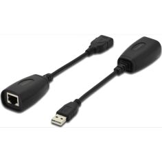 Акція на Удлинитель Digitus USB - UTP Cat5, black (DA-70139-2) від MOYO