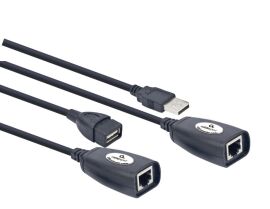 Акція на Удлинитель Cablexpert USB 1.1 AM - LAN Ethernet (UAE-30M) від Rozetka UA