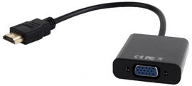 Акція на Адаптер Cablexpert HDMI to VGA and audio 0.15 м (A-HDMI-VGA-03) від Rozetka UA