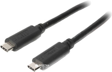 Акція на Кабель Cablexpert USB type C - USB type C 1 м (CCP-USB3.1-CMCM-1M) від Rozetka UA