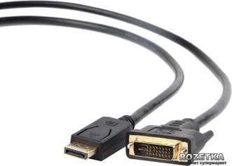 Акція на Кабель Cablexpert DisplayPort - DVI 1 м (CC-DPM-DVIM-1M) від Rozetka UA