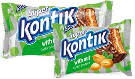 Акция на Упаковка печенья Konti Супер-Контик с орехом темный шоколад 72 х 50 г (4823012265962) от Rozetka UA