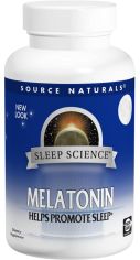 Акція на Аминокислота Source Naturals Sleep Science Мелатонин 3 мг 120 таблеток (21078005513) від Rozetka UA
