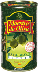 Акция на Оливки зеленые без косточки Maestro de Oliva 3 кг (8436024291131) от Rozetka UA