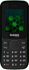 Акция на Мобільний телефон Sigma mobile X-style 17 Update Black/Green от Територія твоєї техніки
