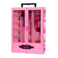 Акция на Игровой набор Barbie Шкаф розовый (GBK11) от Будинок іграшок