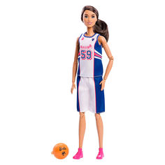 Акция на Кукла Barbie  Спортсменка Баскетболистка (DVF68/FXP06) от Будинок іграшок