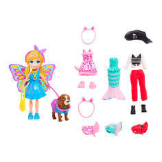 Акція на Набір Polly pocket Маленька модниця з улюбленцем (GDM15) від Будинок іграшок