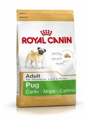 Акция на Сухой корм Royal Canin Pug Adult для взрослых собак старше 10 месяцев 3 кг (3182550799775) от Stylus