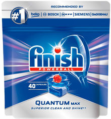 Акция на Calgonit Таблетки для мытья посуды Finish Quantum Max 40 шт от Stylus