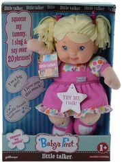 Акція на Кукла Baby’s First Little Talker блондинка (71230-1) від Stylus