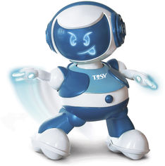 Акція на Интерактивный робот DiscoRobo – Лукас (танцует, озвуч. укр. яз., синий) від Stylus