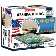 Акция на Пазл 4D Cityscape Вашингтон США (40018) от Stylus