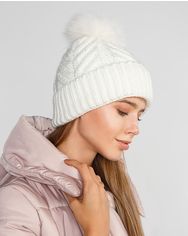 Акция на Мягкая зимняя шапка от Gepur