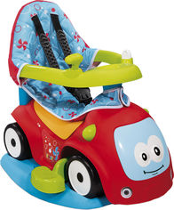 Акція на Машина для катания детская Smoby Toys Маестро комфорт 4 в 1 с функцией качели Красная (720400) (3032167204004) від Rozetka UA