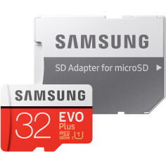 Акция на Карта памяти SAMSUNG microSDHC 32GB EVO PLUS UHS-I (MB-MC32GA/RU) от Foxtrot