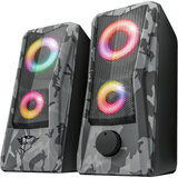 Акція на Колонки TRUST GXT 606 Javv RGB-Illuminated 2.0 Speaker Set (23379) від Foxtrot