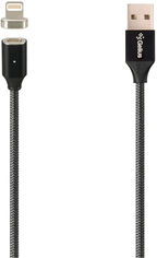 Акція на Gelius Usb Cable to Lightning Pro Magenta Transfer 2A 1m Black (GP-MC-03i) від Stylus