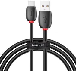 Акция на Baseus Usb Cable to USB-C Purple Ring 5A 40W 1m Black (CATZS-01) от Stylus