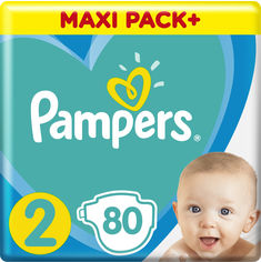 Акція на Подгузники Pampers Active Baby Размер 2 (Mini) 4-8 кг 80 шт (8001090948618) від Rozetka UA