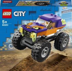 Акция на Конструктор LEGO City Great Vehicles Монстр-трак 55 деталей (60251) от Rozetka UA